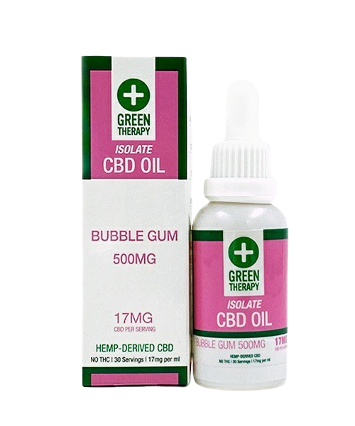 Green Therapy 500mg Bubblegum CBD oil