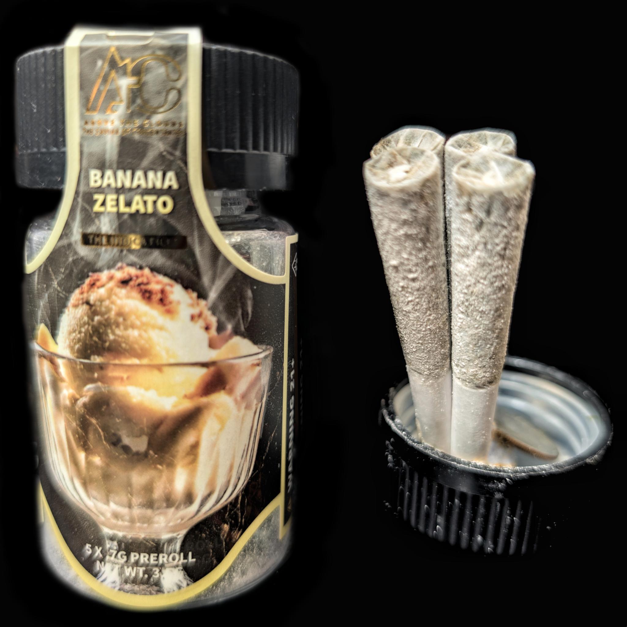 Solventless mini cloud cones coated with THCa diamonds. (5 per jar) – Banana Zelato